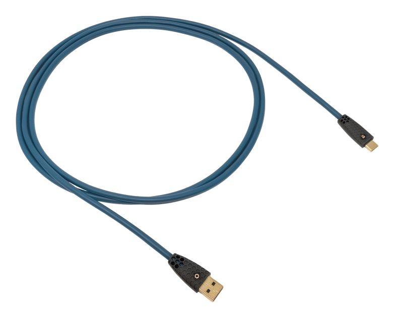 USB Flex Charge AC 0,48 Gbit/s USB A auf USB C Männlich bis 60 W 2 m  (Blau) 