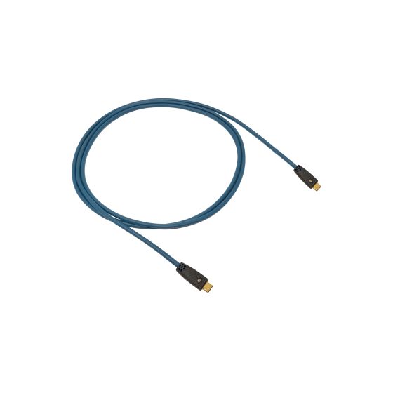 USB Flex Charge CC 0,48 Gbit/s Rundkabel USB C auf USB C Männlich bis 240 W 1 m  (Blau, Schwarz) 