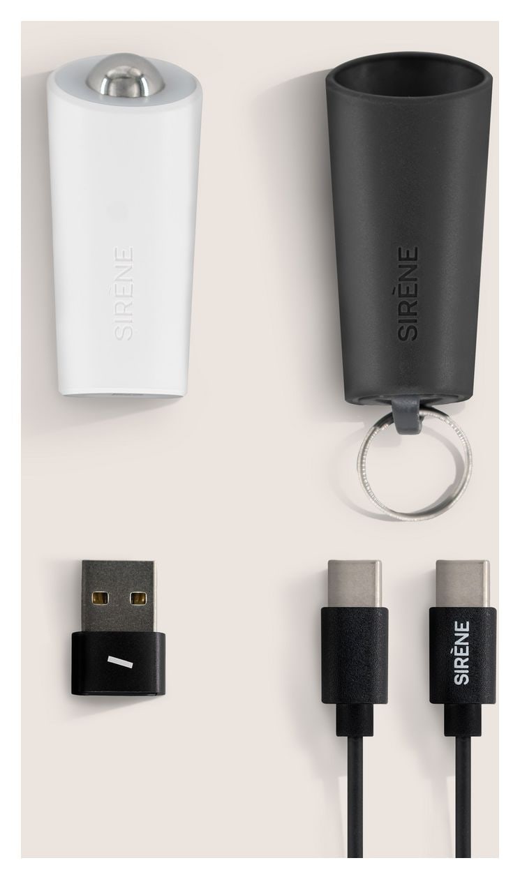 Sirene Intelligenter Taschenalarm  (Weiß) 