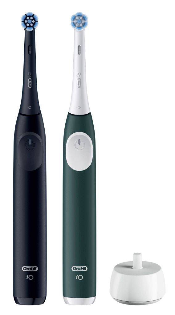 iO Series 2 Duo Vibrierende Zahnbürste für Erwachsene  (Schwarz, Grün) 
