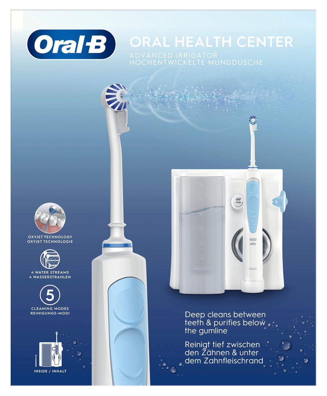 OxyJet Oral Health Center JAS23 Munddusche 