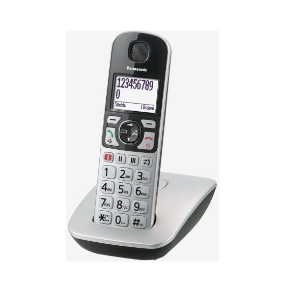 KX-TGE510GS DECT-Telefon  (Schwarz, Silber) 