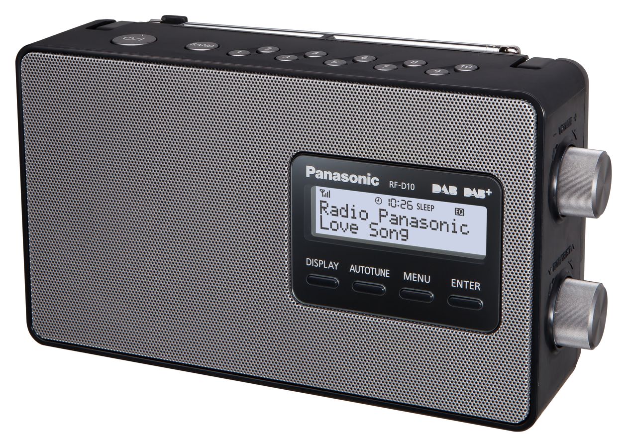 RF-D10 DAB, DAB+, FM Radio Persönlich  (Schwarz) 