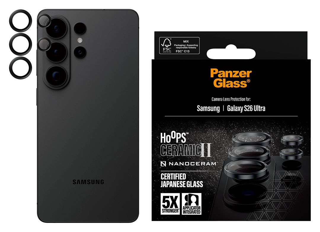 12807 Ceramic Klare Bildschirmschutzfolie Gehärtetes Glas, Silikon für  Samsung Samsung - Galaxy S26 Ultra Kratzresistent, Schockresistent 