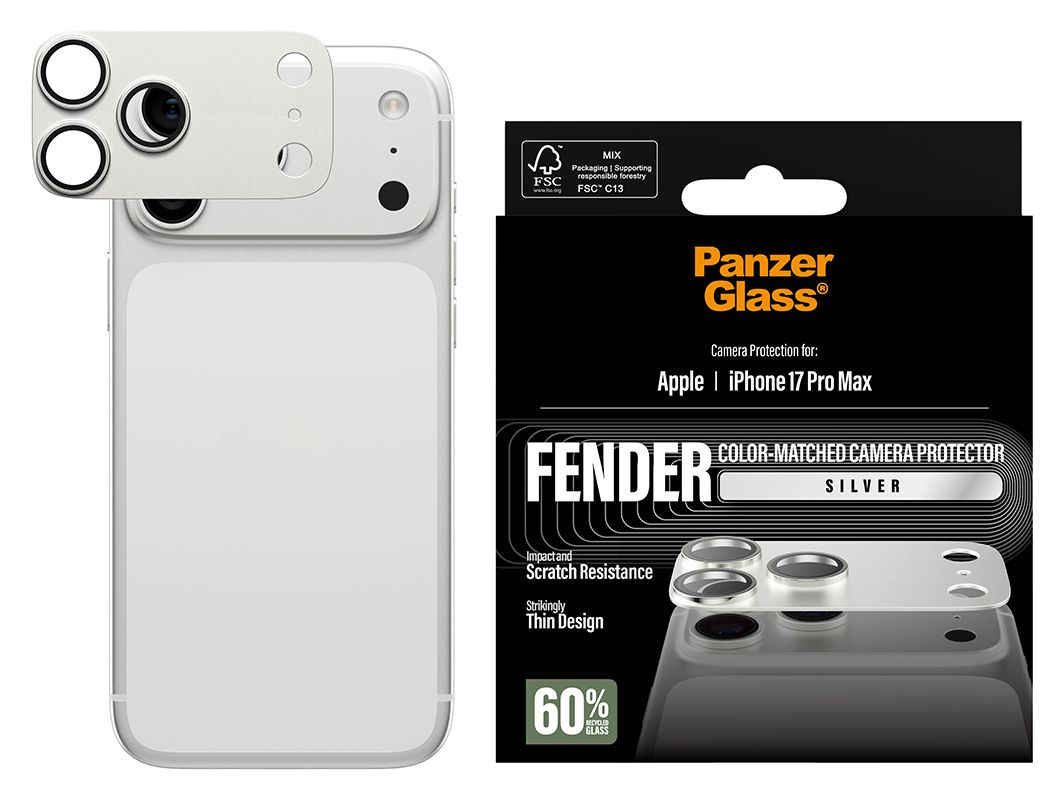 12980 Fender Kameraschutz Klare Bildschirmschutzfolie Silikon für  Apple Apple - iPhone 17 Pro Max Kratzresistent, Schockresistent 