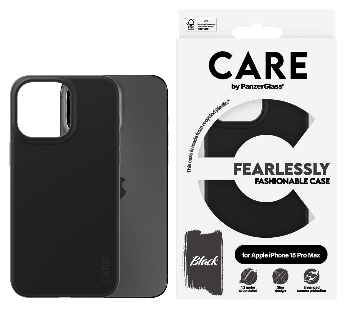 1432 Fashionable Case Cover für Apple Apple - iPhone 15 Pro Max  (Schwarz) 