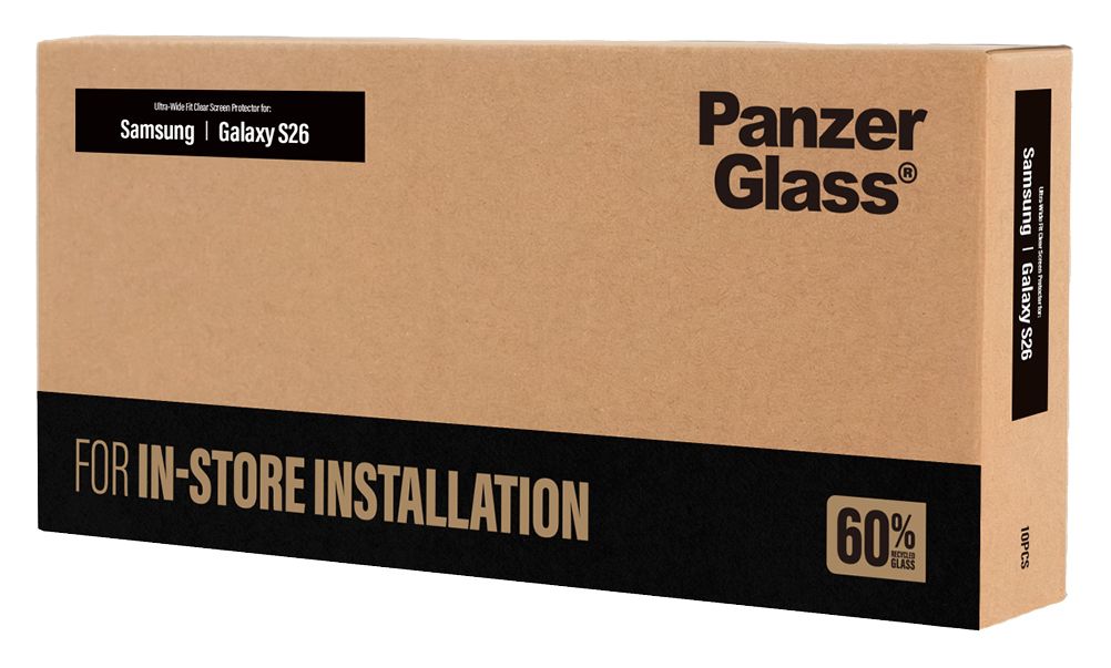 86599 Klare Bildschirmschutzfolie Polyethylenterephthalat, Silikon für  Samsung Samsung - Galaxy S26 Kratzresistent, Schockresistent 