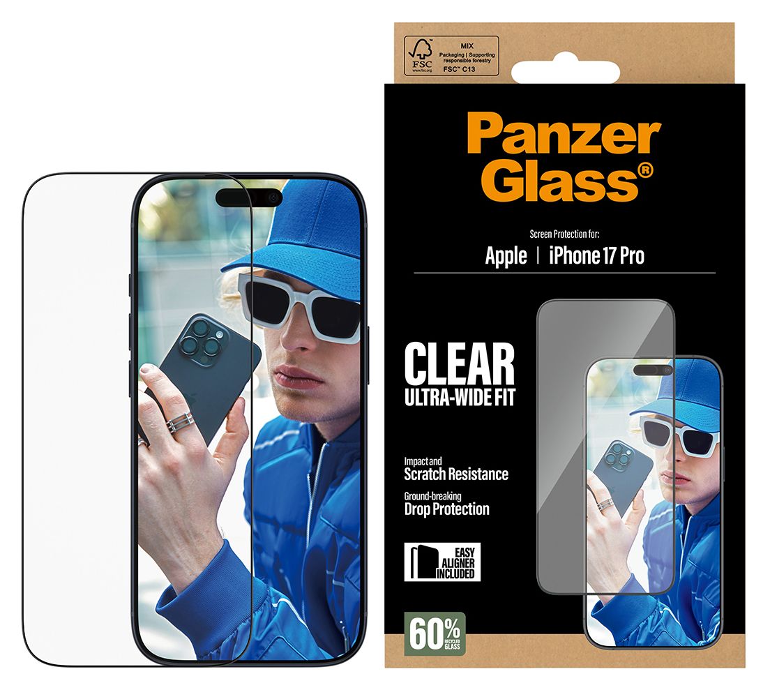 99748 2-Way Privacy Klare Bildschirmschutzfolie Gehärtetes Glas, Polyethylenterephthalat, Silikon für  Apple iPhone 17 Pro, iPhone 18 Pro Kratzresistent, Schockresistent 