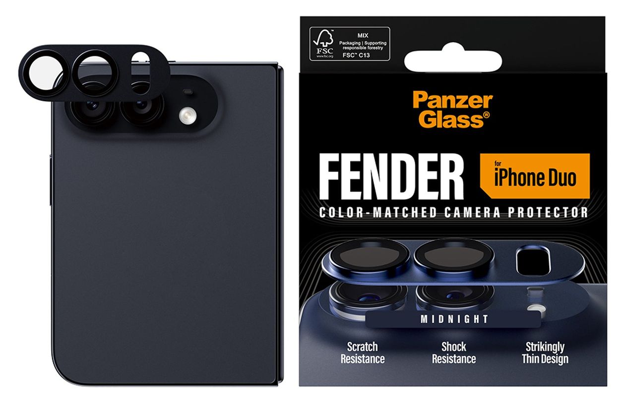 Fender Kameraschutz Midnight iPhone Duo 