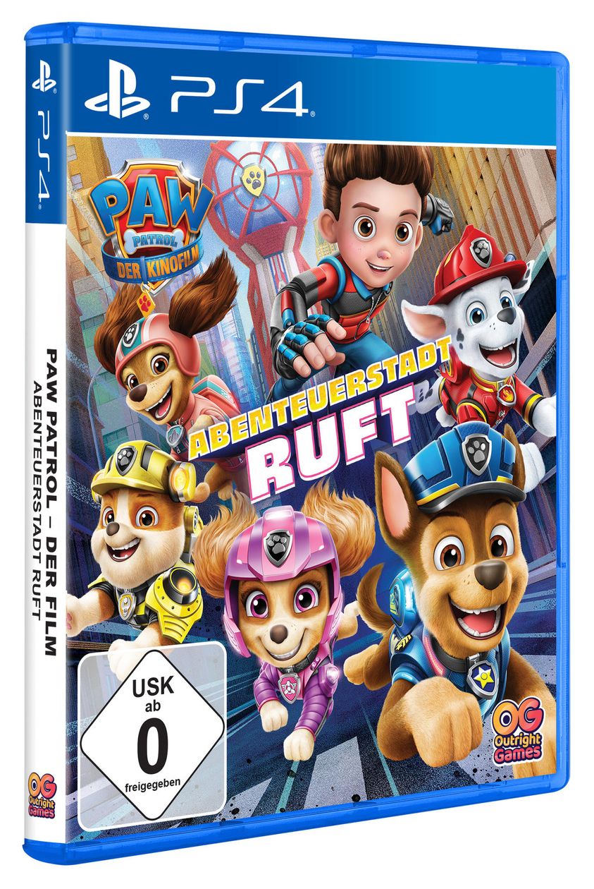 PAW Patrol: Der Kinofilm - Abenteuerstadt ruft (PlayStation 4) 