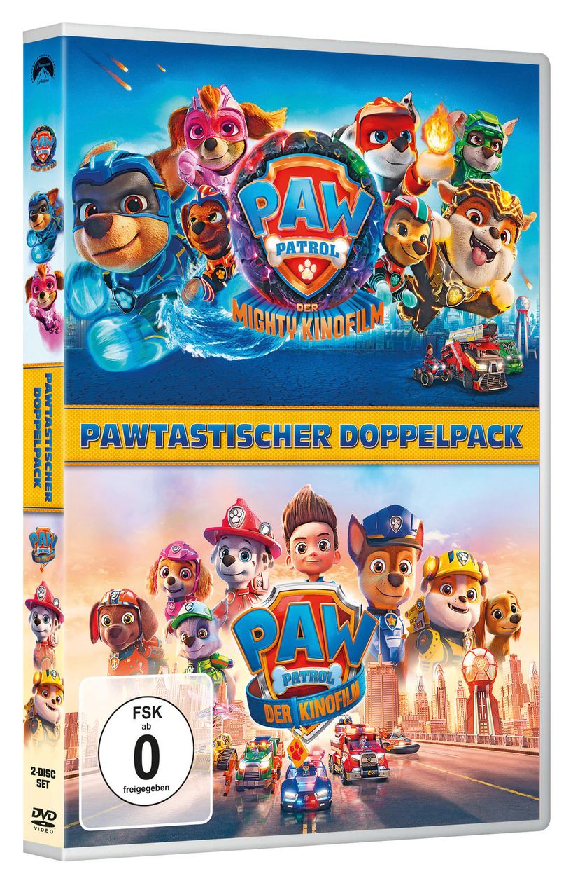 PAW Patrol: Der Mighty Kinofilm & PAW Patrol: Der Kinofilm (DVD) 