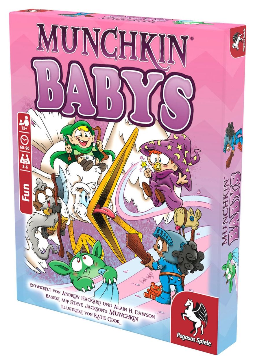 17031G Munchkin Babys Kartenspiel bis zu 6 Spielern ab 12 Jahr(e) 