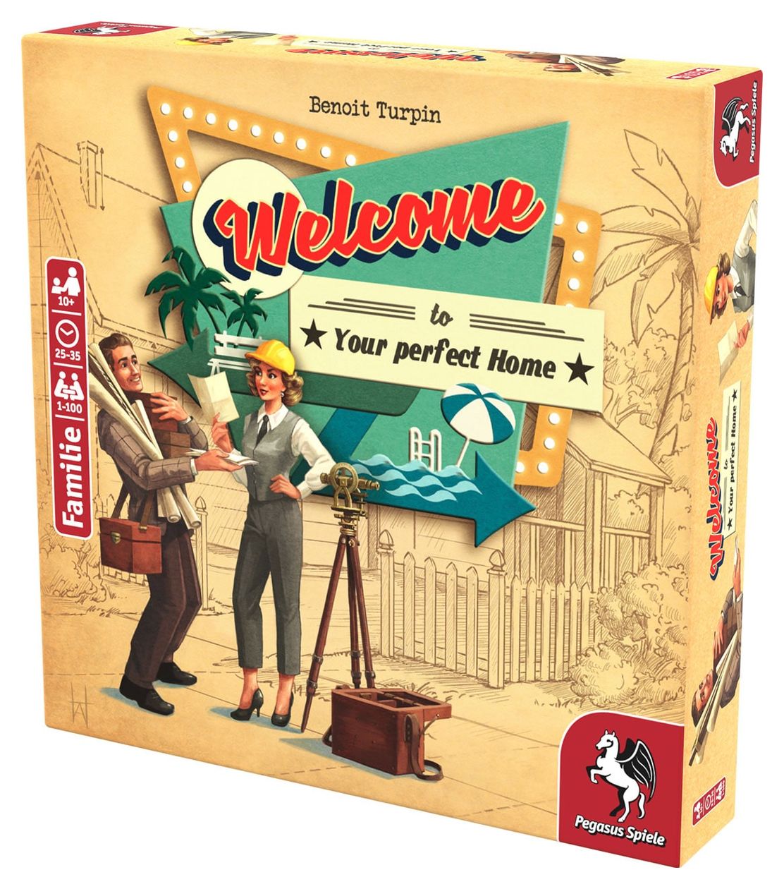 317320 Welcome to Brettspiel bis zu 100 Spielern ab 10 Jahr(e) 