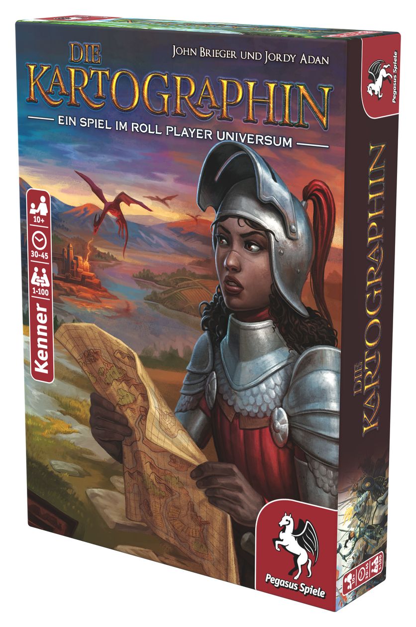 51311G Die Kartographin Brettspiel bis zu 100 Spielern ab 10 Jahr(e) 