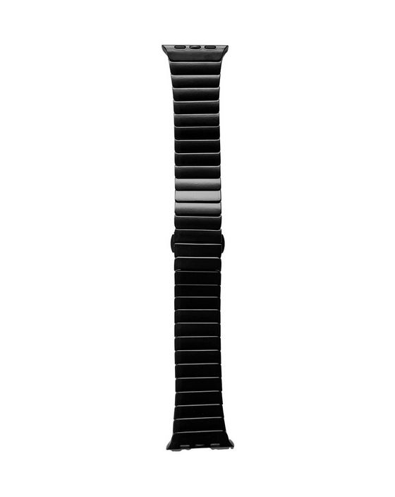 21345 Armband Apple Watch Ultra 49mm/ Watch 45/44mm (Series 4 - 10)/ 42mm (Series 1 - 3)  (Schwarz) 