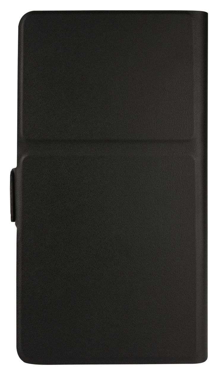 23067 Book Case Unique Geldbörsenhülle für Universal Universal  (Schwarz) 