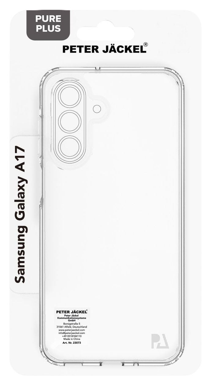 23073 Back Cover Pure Plus Cover für Samsung A17 5G  (Transparent) 