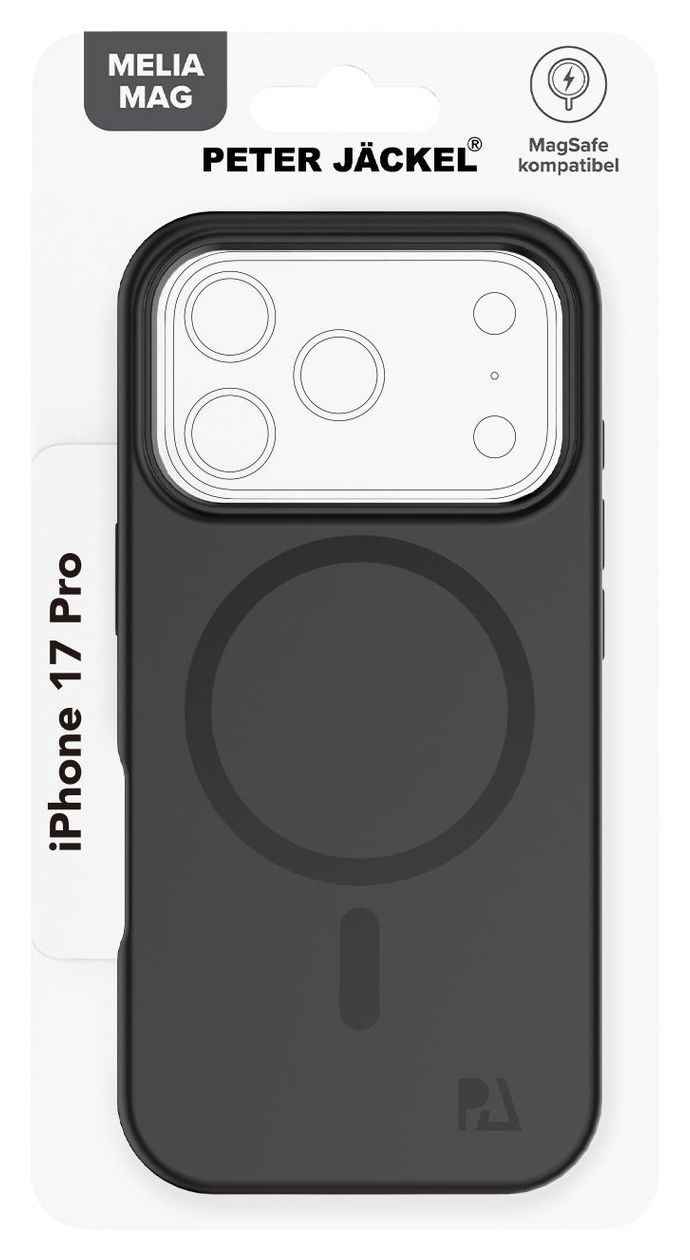 23098 Cover für Apple iPhone 17 Pro  (Schwarz) 