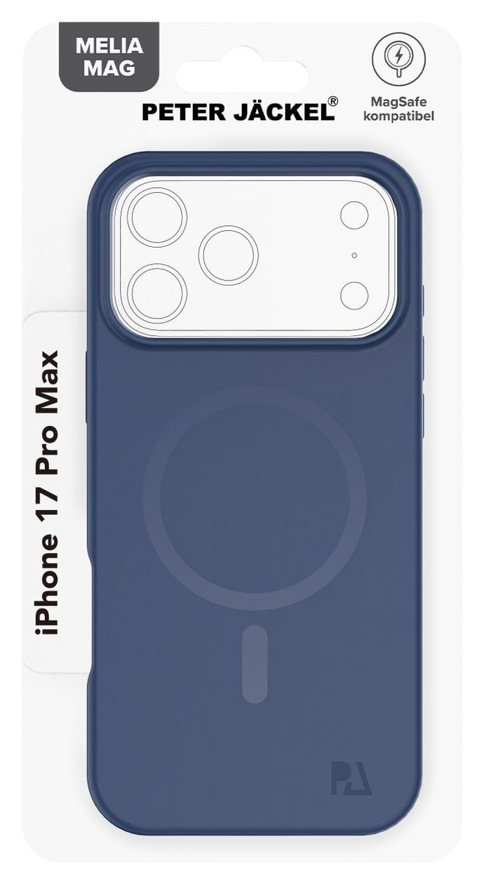 23113 Back Cover Melia Mag Cover für Apple iPhone 17 Pro Max  (Blau) 