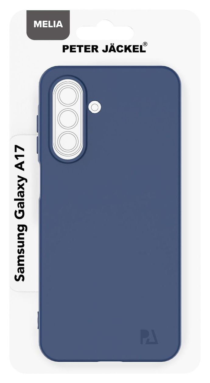23118 Back Cover Melia Cover für Samsung A17  (Dunkelblau) 