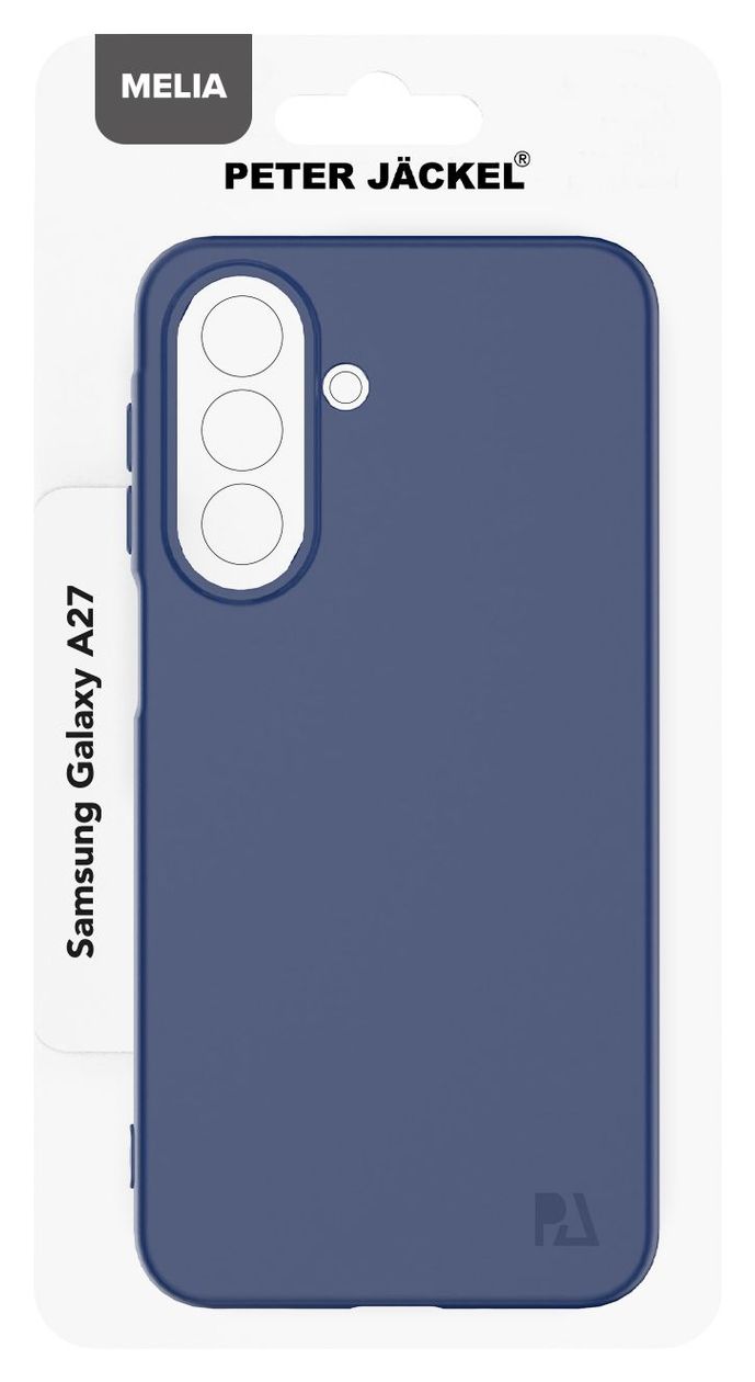 23119 Back Cover Melia Cover für Samsung A27 5G  (Dunkelblau) 