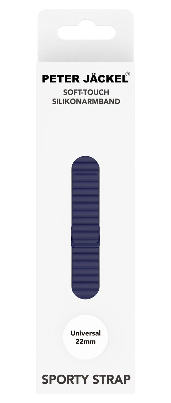 23148 Armband 22 mm Universal  (Dunkelblau) 