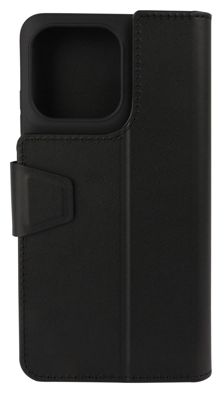 23149 Book Case Wallet Geldbörsenhülle für Motorola Moto G17  (Schwarz) 