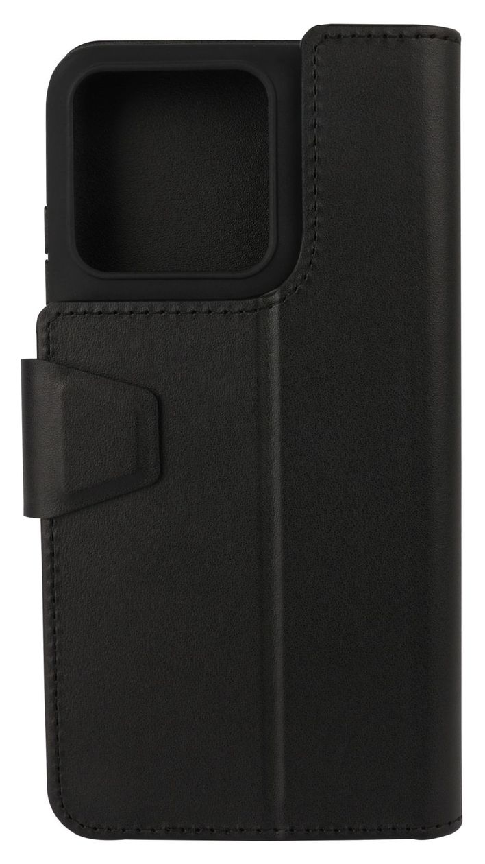 23150 Book Case Wallet Geldbörsenhülle für Motorola Moto G67/ G77  (Schwarz) 