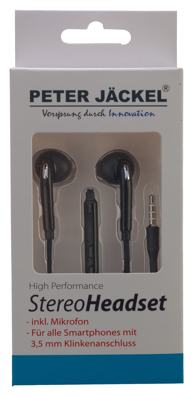 Sound Pro In-Ear Kopfhörer Kabelgebunden  (Schwarz) 