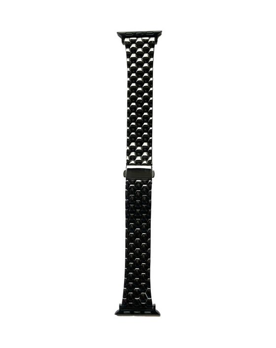 Style Armband Apple Watch Ultra 49 mm/Watch 45/44 mm (Series 4-10)/42 mm (Series 1-3)  (Schwarz) 
