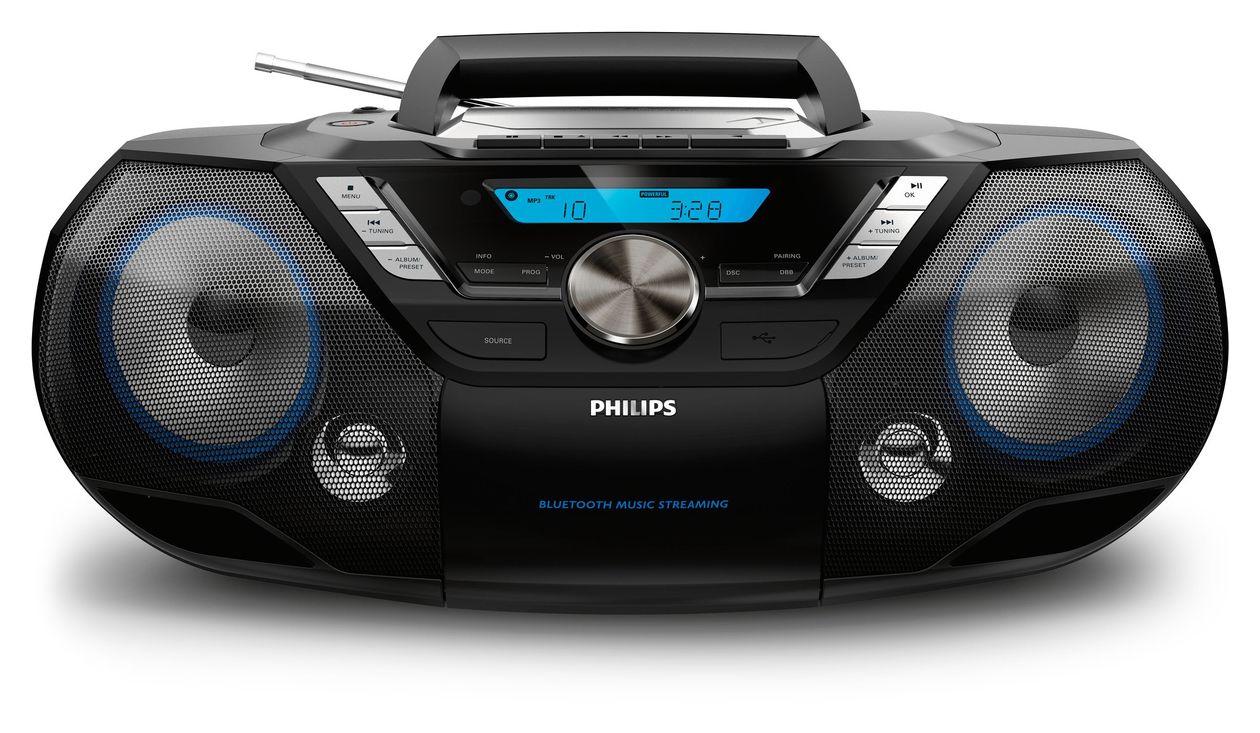 AZB798T/12 CD Player DAB, DAB+, FM Radio  (Schwarz) 