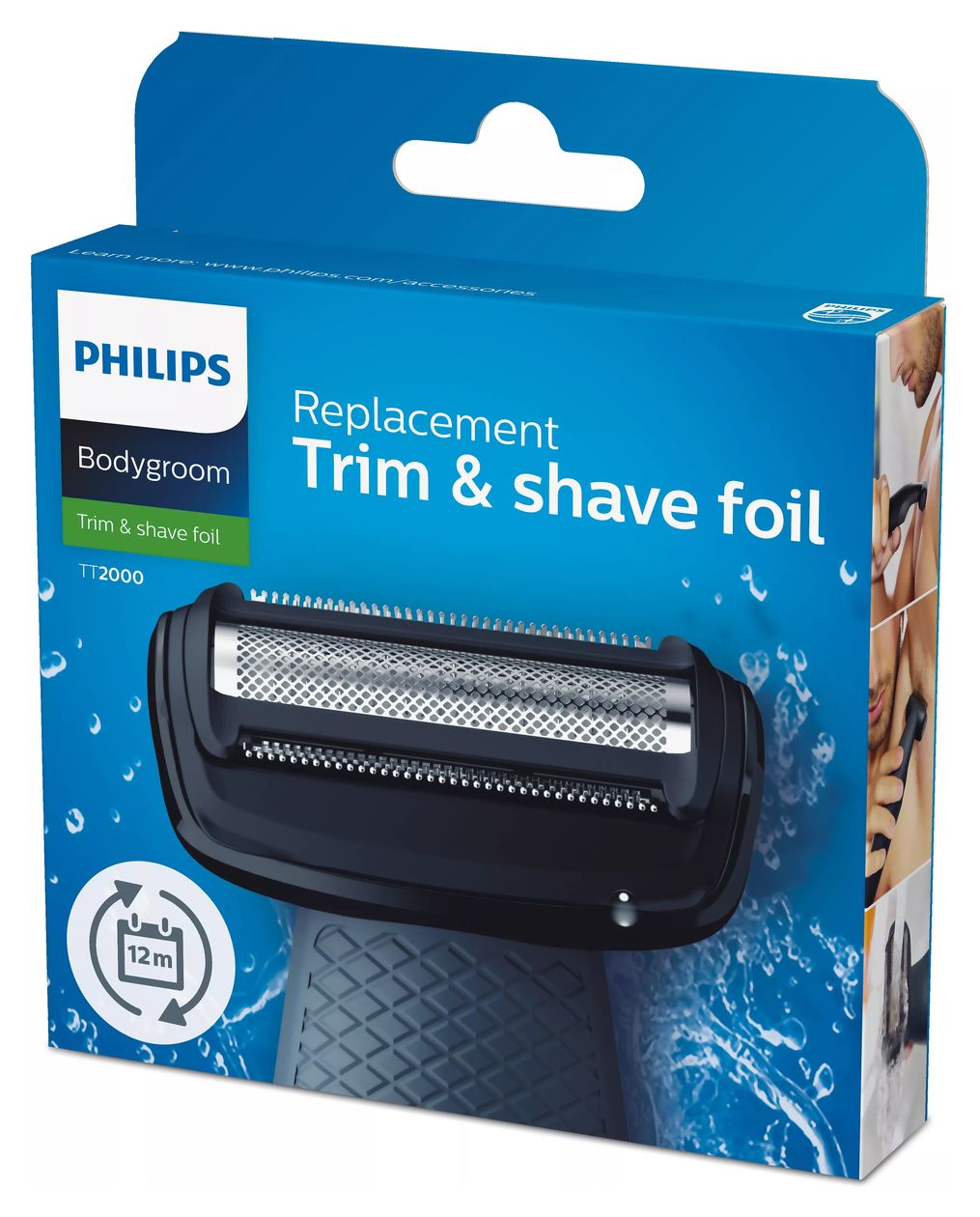 BodyGroom Ersatzscherfolie TT2000/43 Ersatzscherfolie 