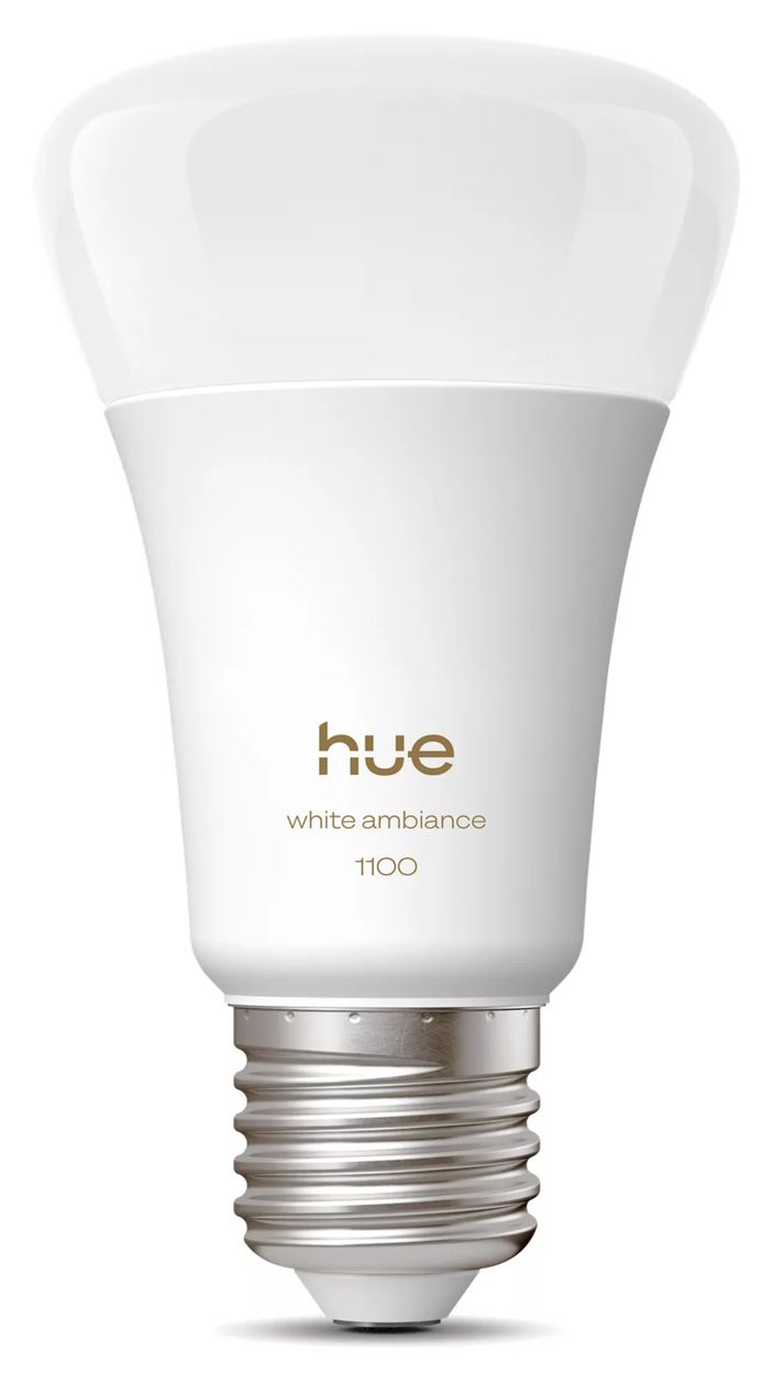 Hue White Ambiance A60 E27 – 1100 lm LED Intelligentes Leuchtmittel Warmweiß, Kaltweiße 