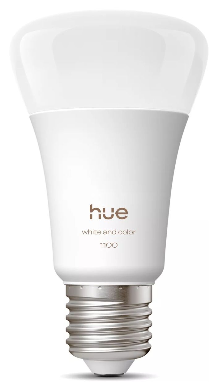 Hue White and Color Ambiance A60 E27 – 1100 lm LED Intelligentes Leuchtmittel Multi 