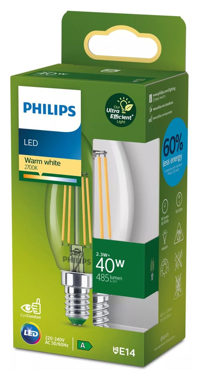 929003800701 LED Lampe Kerze E14 EEK: A 485 lm entspricht 40 W 