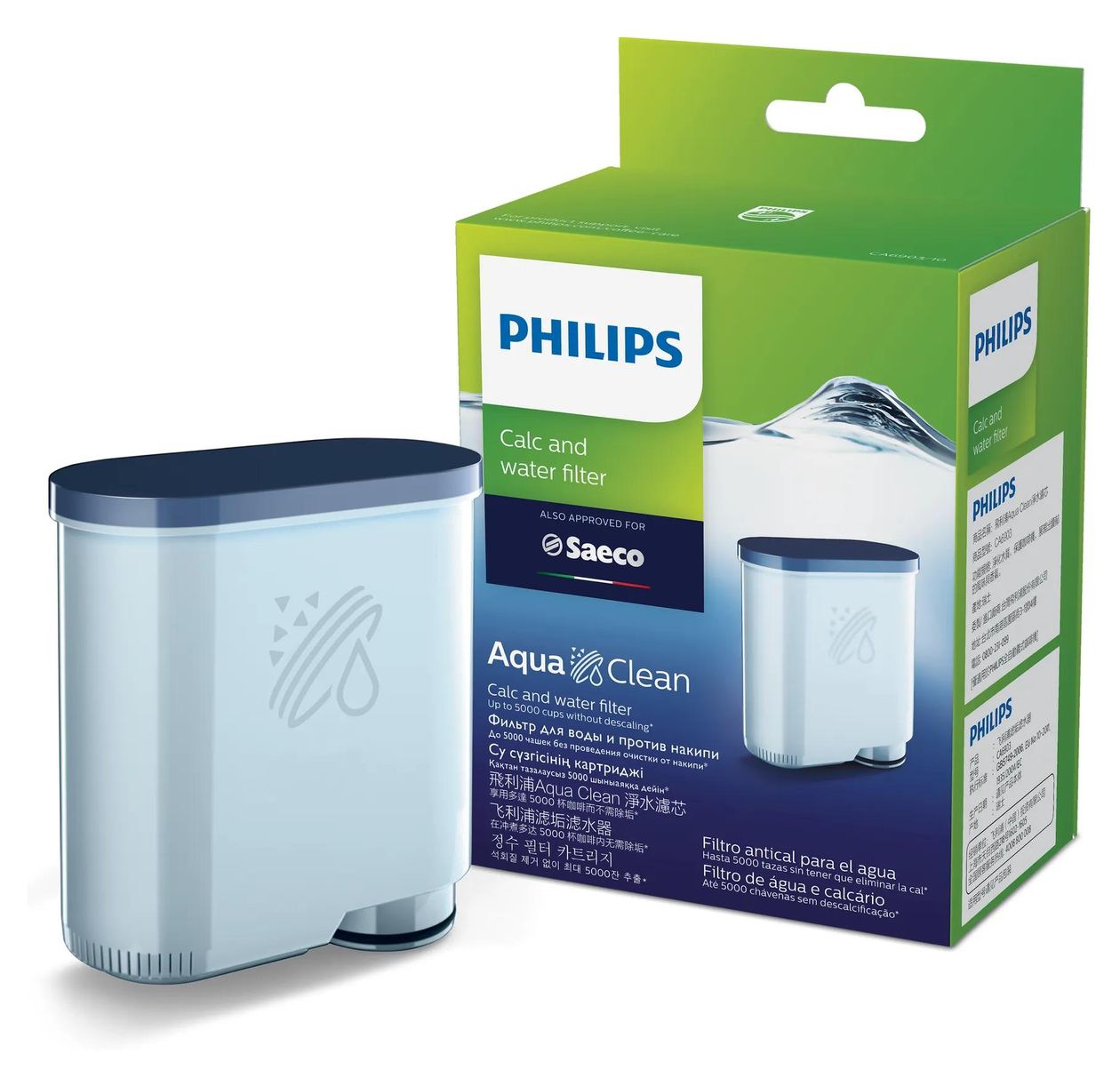 CA6903/10 Kalk- und Wasserfilter  Wasserfilter  (Blau) 