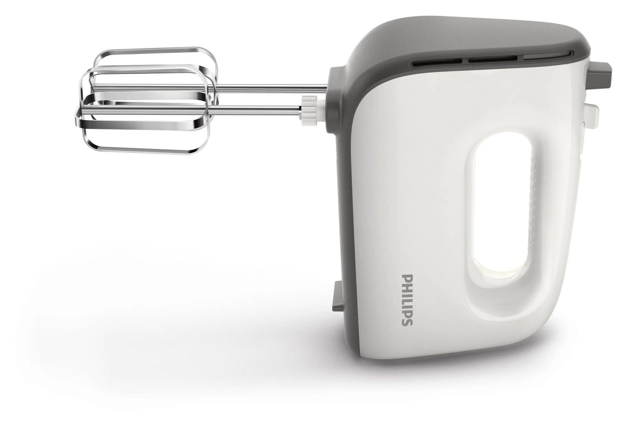HR3740/00 Viva Collection Handmixer 450 W 5 Stufen  (Grau) 