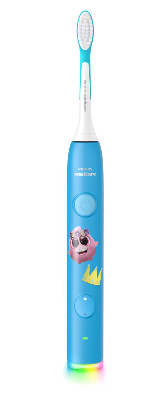 HX6600/42 For Kids Smart Schall-Zahnbürste für Kinder 504 h  (Blau) 