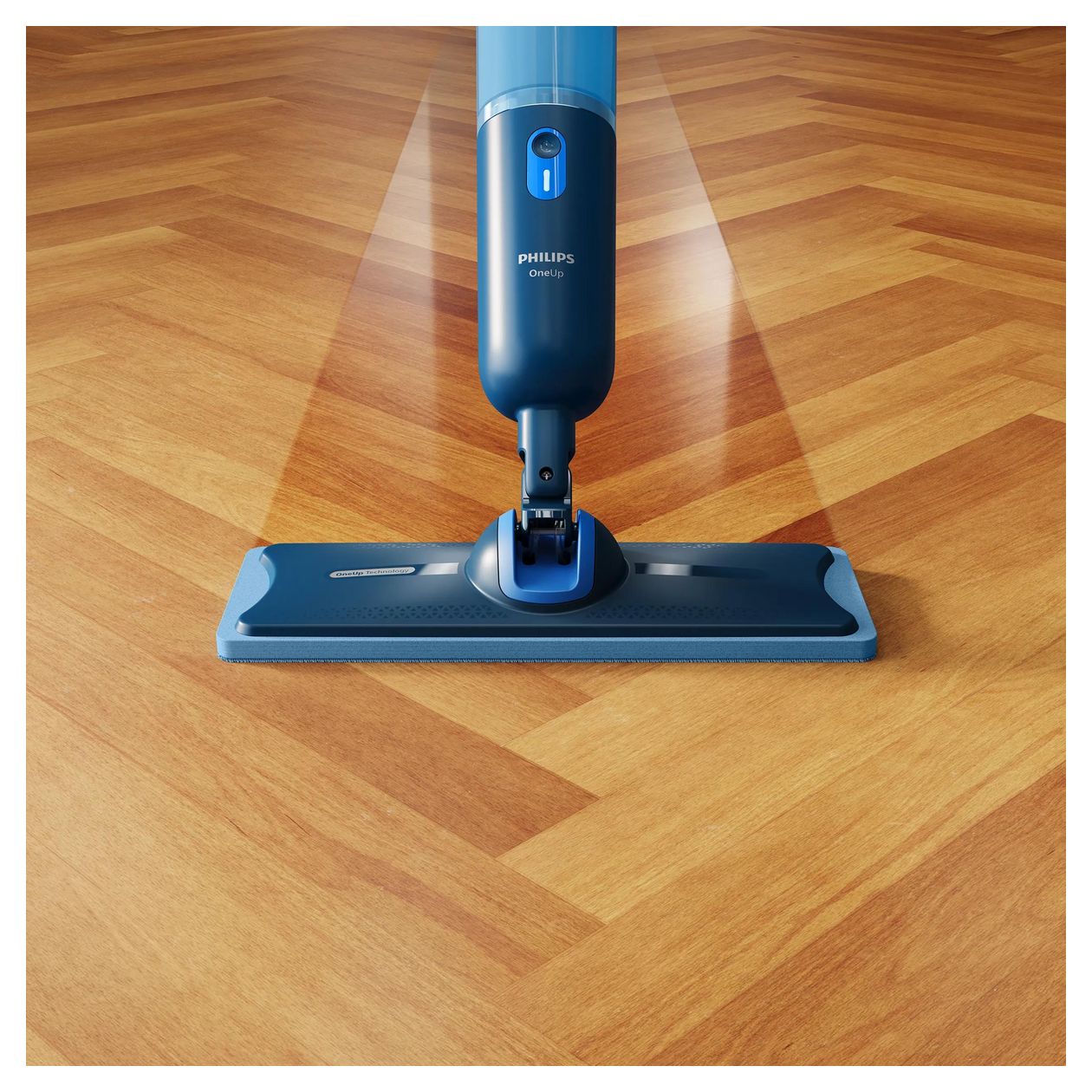 Philips OneUp Ersatz-Pad - Echtholz, Parkett, Linoleum - Einzelpack 