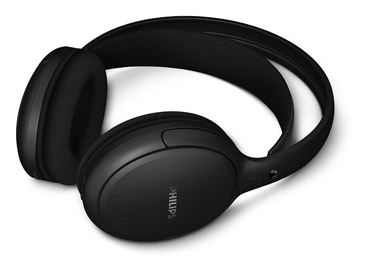 SHD6000BK/12 Over Ear Kopfhörer kabelgebunden&kabellos  (Schwarz) 