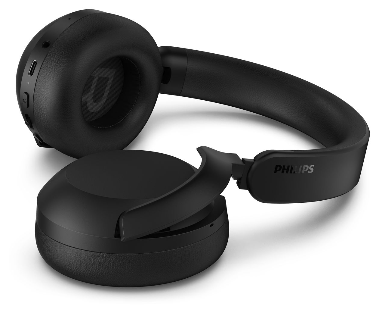 TAH8000EBK/00 Over Ear Bluetooth Kopfhörer kabelgebunden&kabellos 70 h Laufzeit IPX4 USB Typ-C  (Schwarz) 