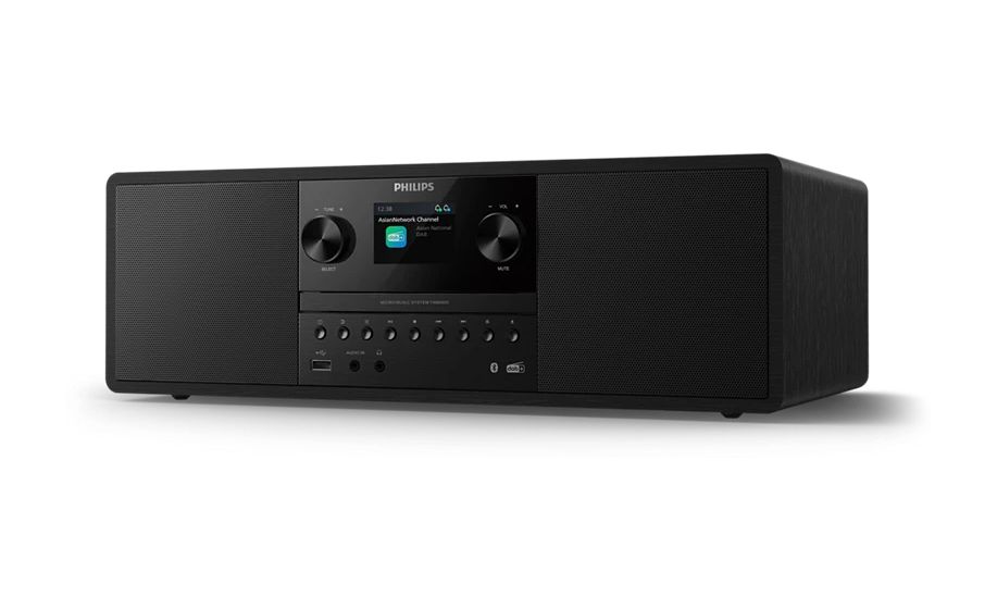 TAM6500/10 2 Kanäle Heim-Audio-Mikrosystem DAB, DAB+, FM 50 W Bluetooth  (Schwarz) 