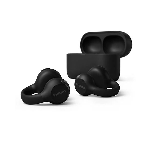 TAQ2000BK/00 In-Ear Bluetooth Kopfhörer Kabellos TWS 28 h Laufzeit IPX4  (Schwarz) 