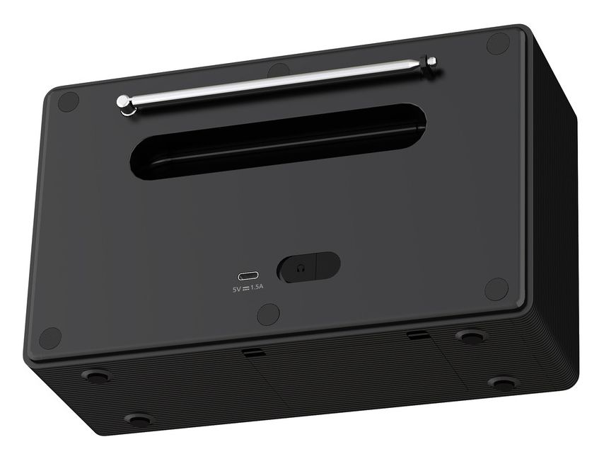 TAR5600/00 Bluetooth DAB+, FM Radio Uhr IPX4  (Schwarz) 