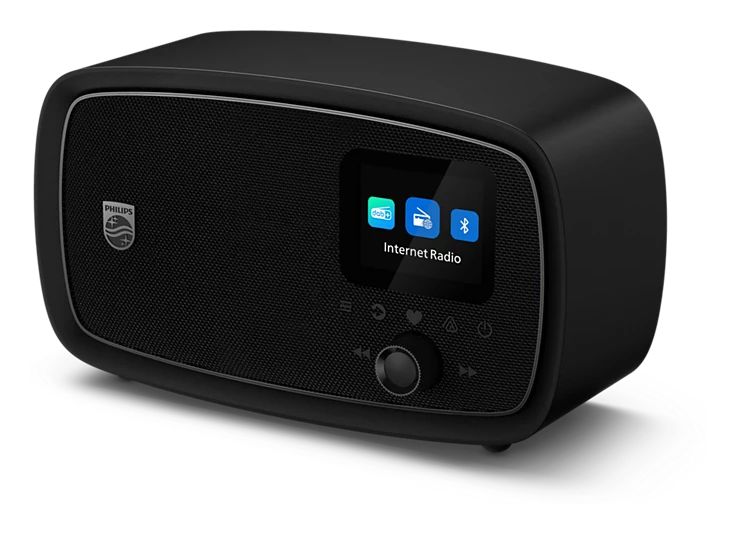 TAV2500C/00 Bluetooth DAB+, FM Radio Tragbar Wasserdicht IPX5  (Schwarz) 