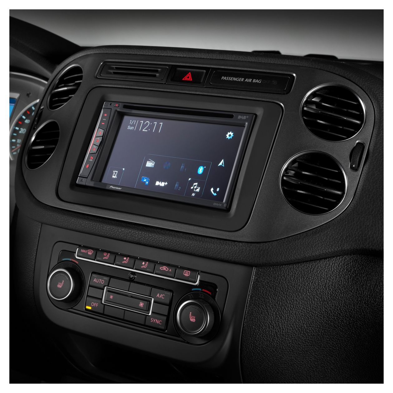 AVIC-Z720DAB 15,8 cm (6.2 Zoll) Navigationsgerät 16 GB Ganz Europa 