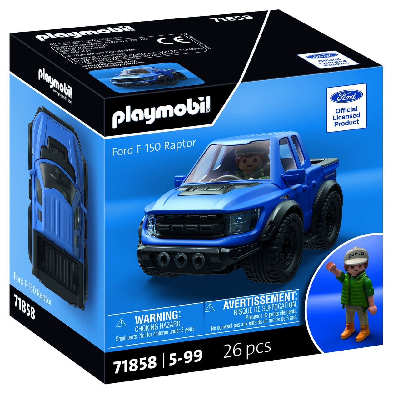 Collector Cars Ford F-150 Raptor Spielset 74 Teile  (Mehrfarbig) 