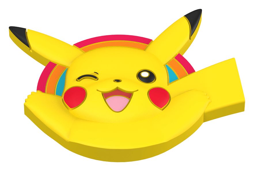 Pokémon - Pikachu Fingerring für Universal  (Gelb, Orange) 