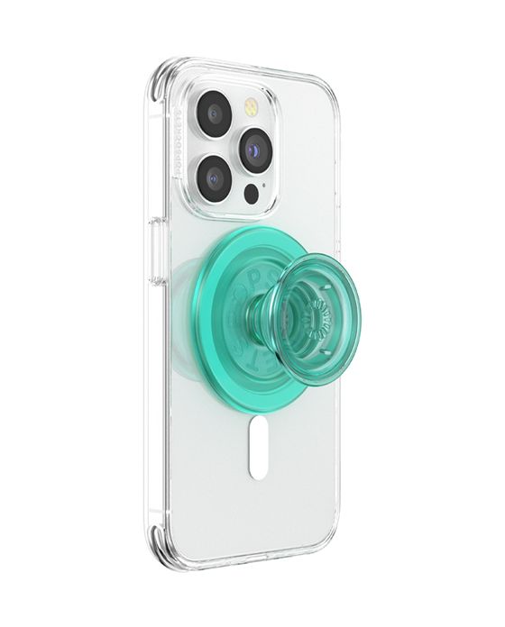 PopGrip MagSafe Translucent Mint Fingerring (Mintfarbe, Durchscheinend) 