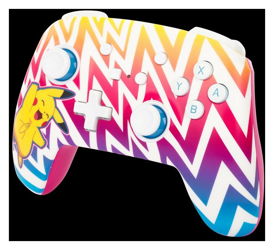 Enhanced Wireless Controller Pokémon - Pikachu Vibrant Gamepad für Nintendo Switch, Nintendo Switch Lite, Nintendo Switch OLED  (Mehrfarbig) 